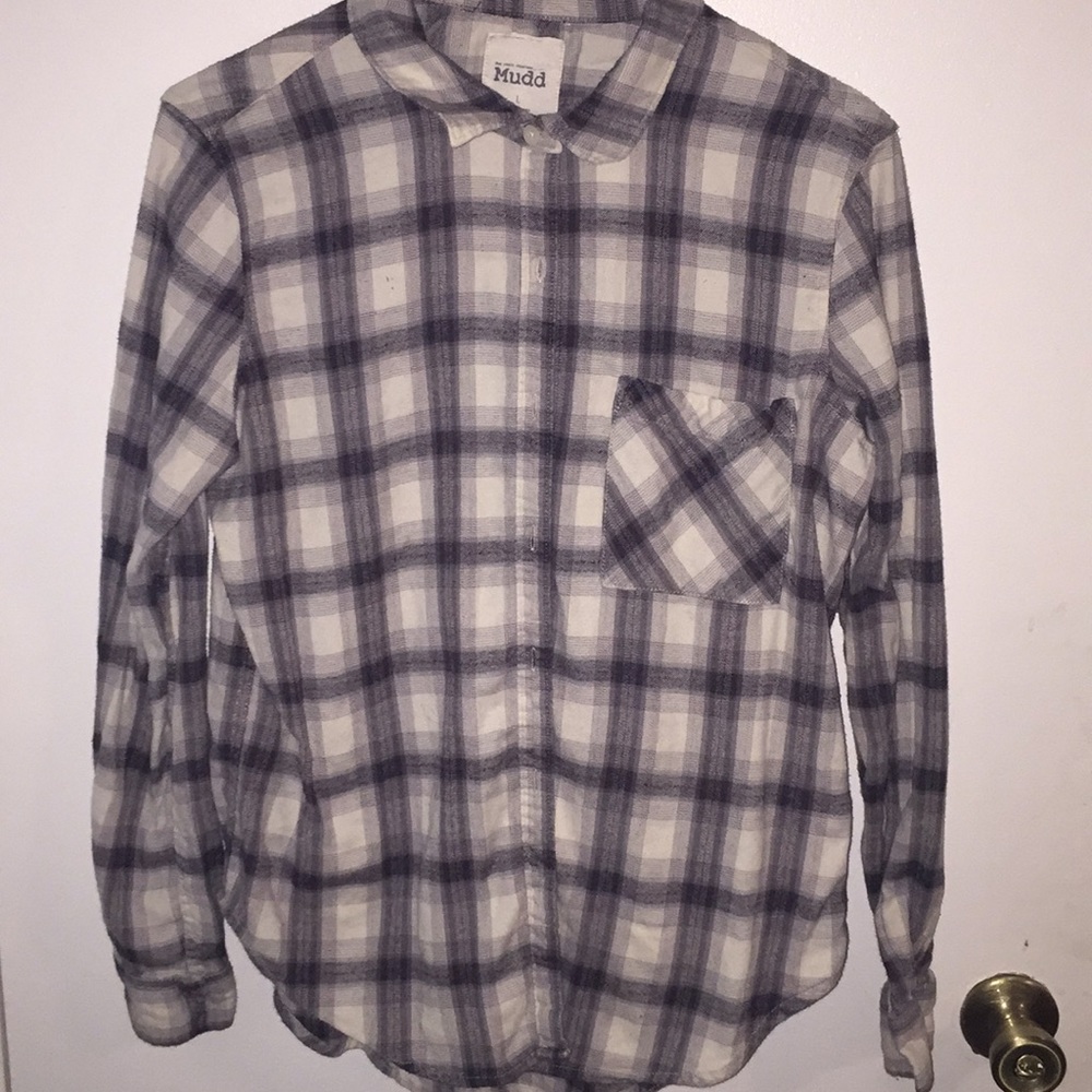 Long sleeve plaid shirt